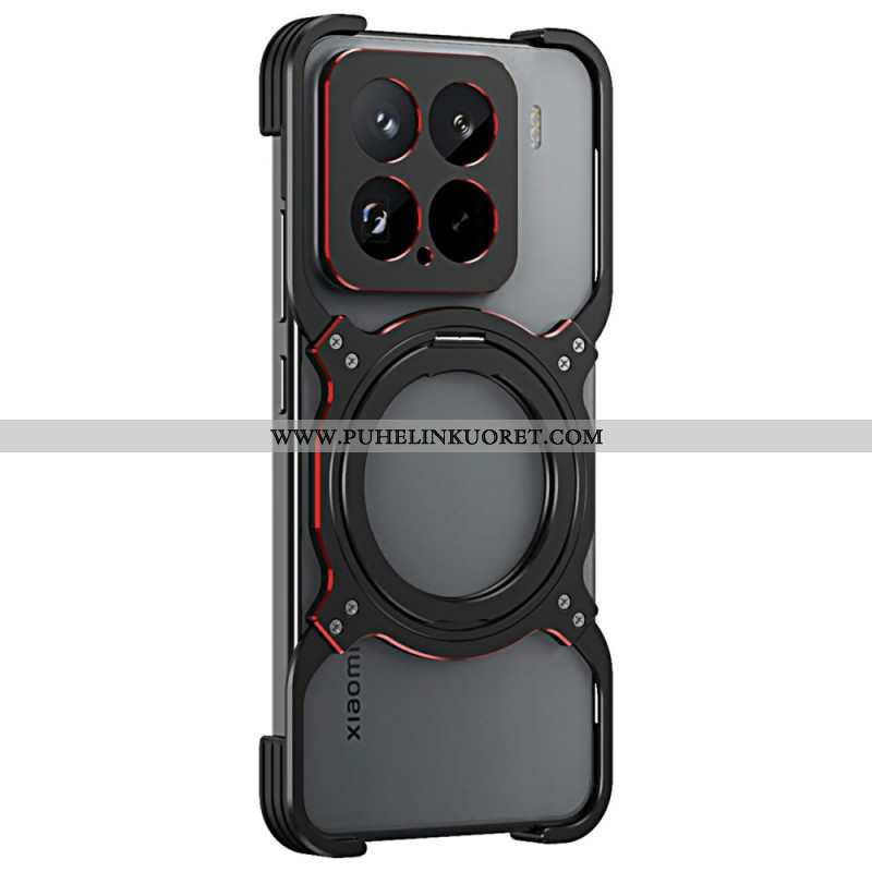 Kuori Xiaomi 15 Metallinen Jalusta Ja Puskuri