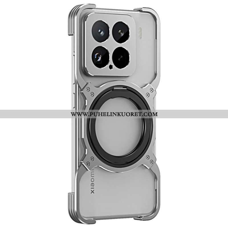 Kuori Xiaomi 15 Metallinen Jalusta Ja Puskuri