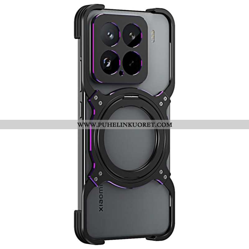 Kuori Xiaomi 15 Metallinen Jalusta Ja Puskuri