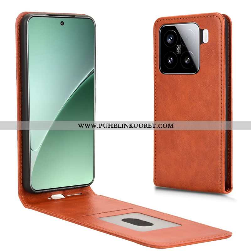 Puhelinkuoret Xiaomi 15 Magneettinen Pystysuora Läppäsuoja