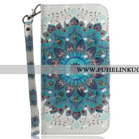 Kotelot Xiaomi 15 Puhelinkuoret Vihreä Mandala -avainnauha