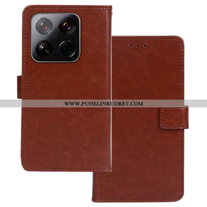 Kotelot Xiaomi 15 Idewei Tekonahka Suojakuori