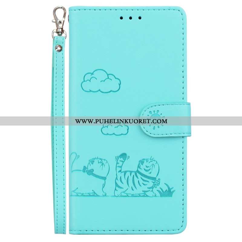 Kotelot Xiaomi 15 Kissakuvioinen Hihna Suojakuori