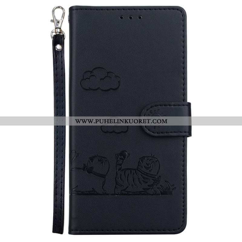 Kotelot Xiaomi 15 Kissakuvioinen Hihna Suojakuori