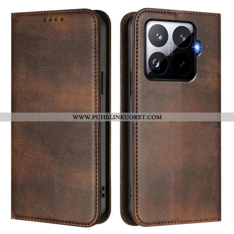 Nahkakotelo Xiaomi 15t Pro Retro