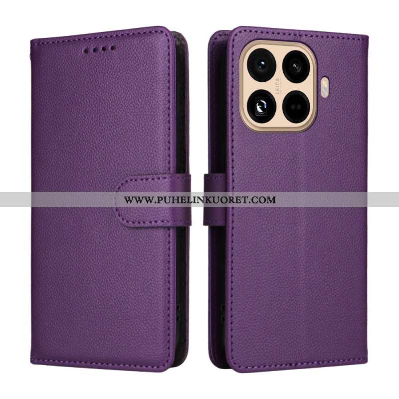 Kotelot Xiaomi 15t Pro Rfid-nahkajäljitelmälompakko