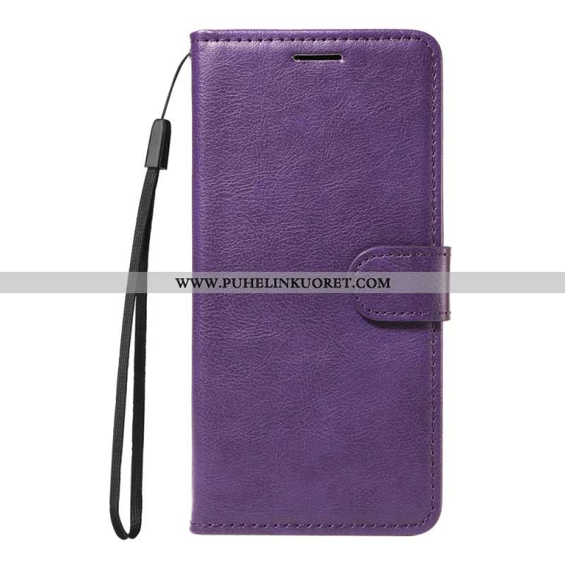 Kuoret Xiaomi 15t Pro Yksivärinen Keinonahkakuvioinen