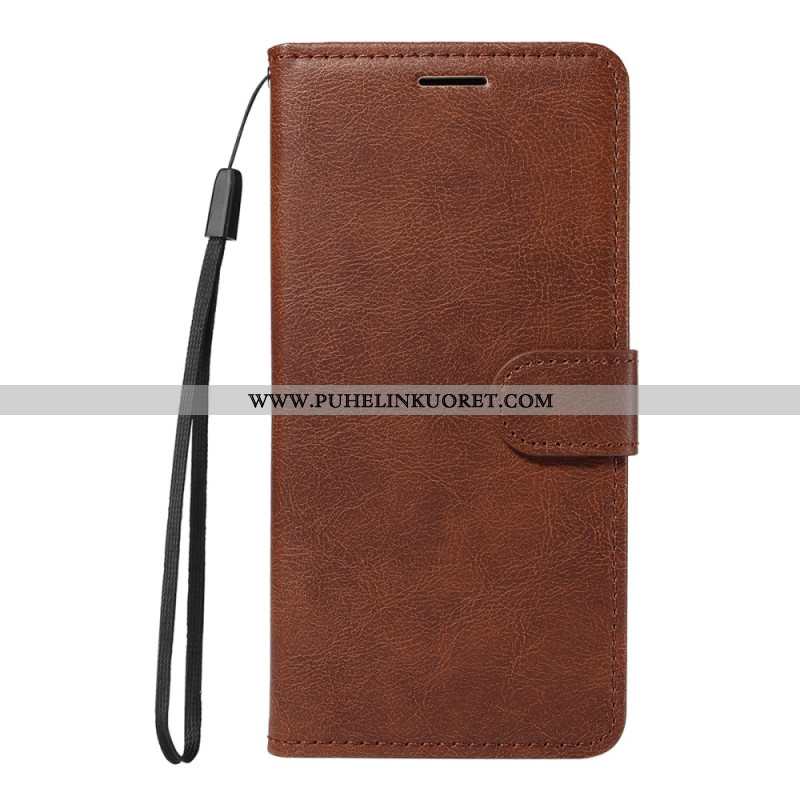 Kuoret Xiaomi 15t Pro Yksivärinen Keinonahkakuvioinen