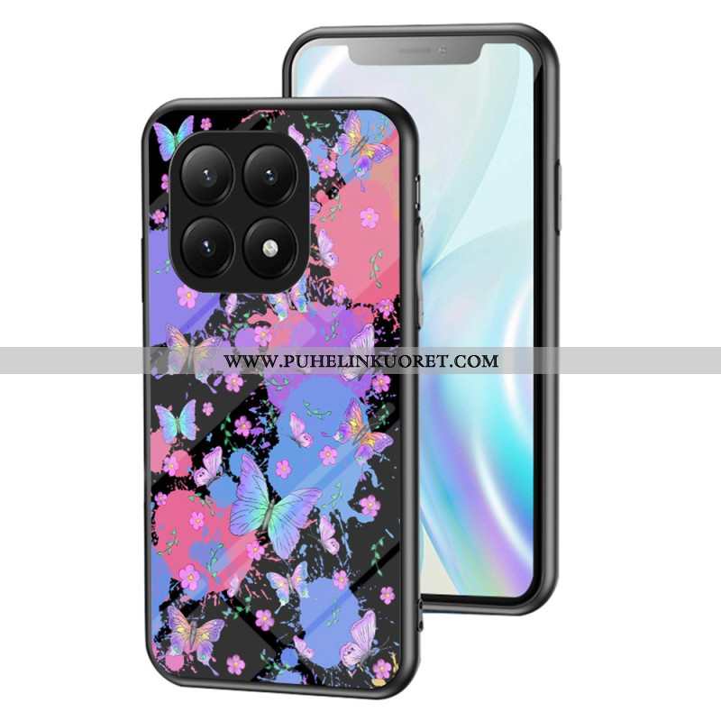 Kuori Xiaomi 15t Pro Karkaistusta Lasista Tehdyt Perhoset