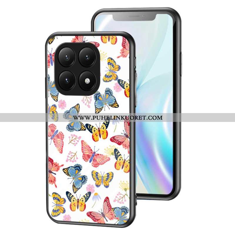 Kuori Xiaomi 15t Pro Karkaistusta Lasista Tehdyt Perhoset