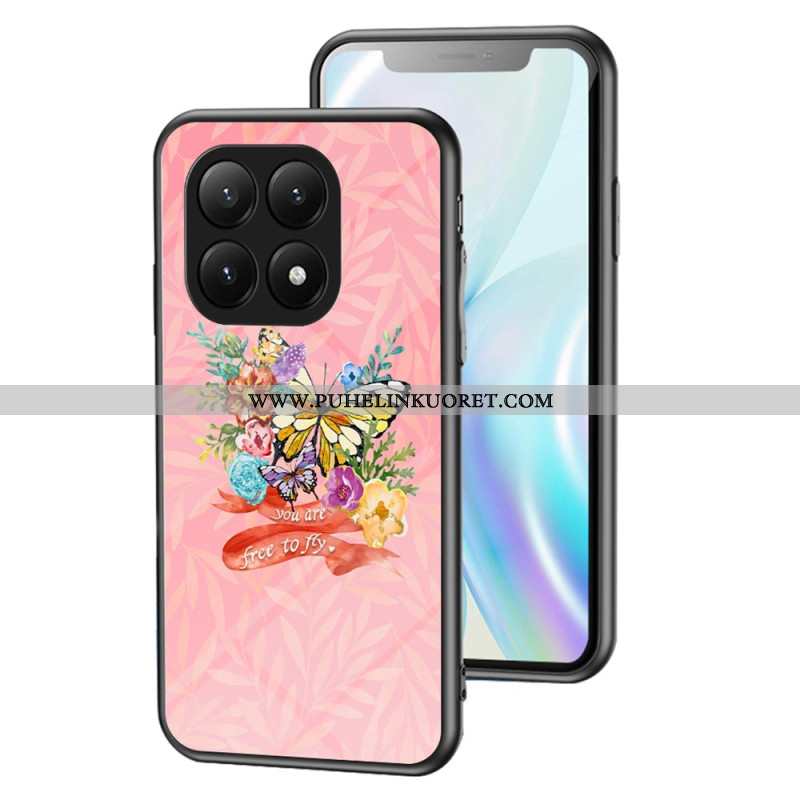 Kuori Xiaomi 15t Pro Karkaistusta Lasista Tehdyt Perhoset