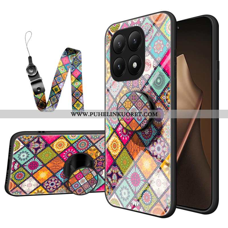 Kuori Xiaomi 15t Pro Tilkkutyötuki Ja Nauha Suojakuori