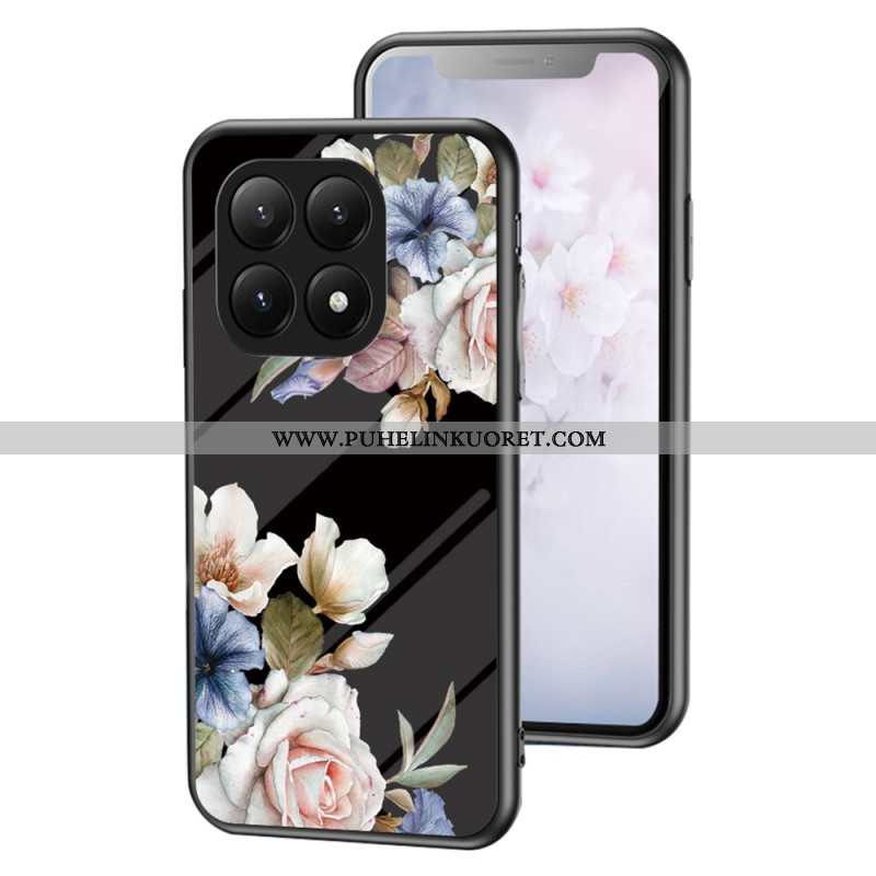 Case Xiaomi 15t Pro Puhelinkuoret Kukkakuvioinen Karkaistu Lasi