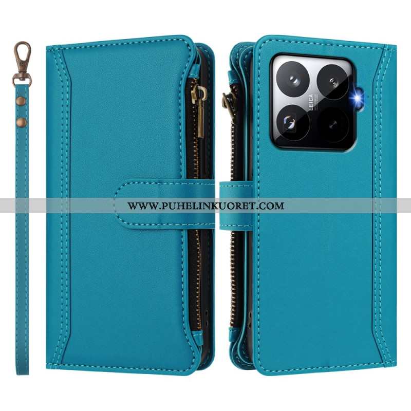 Kotelot Xiaomi 15t Pro Hihnallinen Lompakko