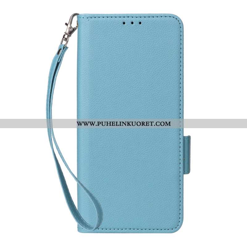 Kotelot Xiaomi 15t Pro Puhelinkuoret Tekonahkaa Nauhalla