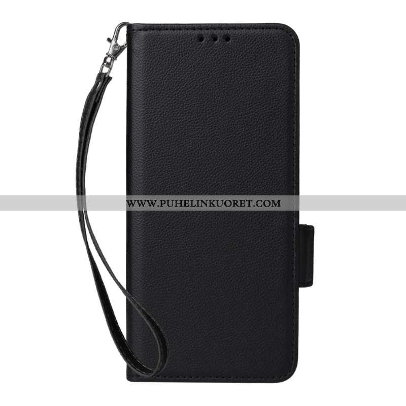 Kotelot Xiaomi 15t Pro Puhelinkuoret Tekonahkaa Nauhalla