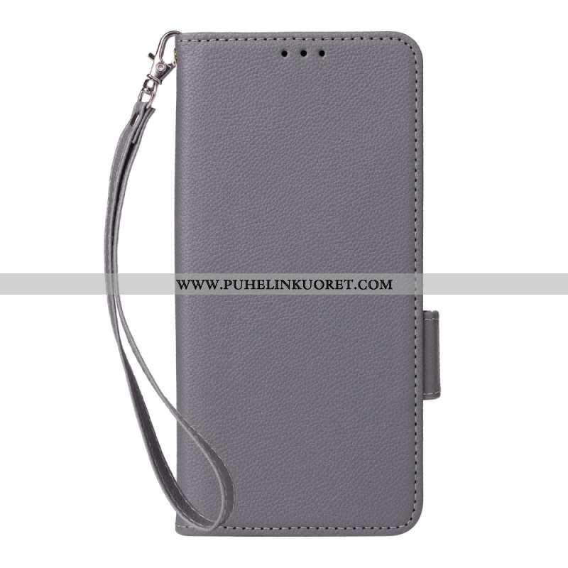 Kotelot Xiaomi 15t Pro Puhelinkuoret Tekonahkaa Nauhalla