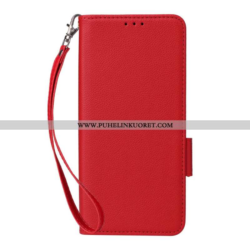 Kotelot Xiaomi 15t Pro Puhelinkuoret Tekonahkaa Nauhalla