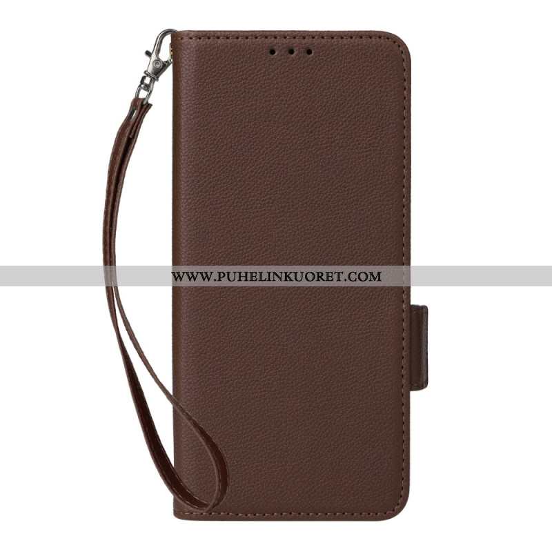 Kotelot Xiaomi 15t Pro Puhelinkuoret Tekonahkaa Nauhalla