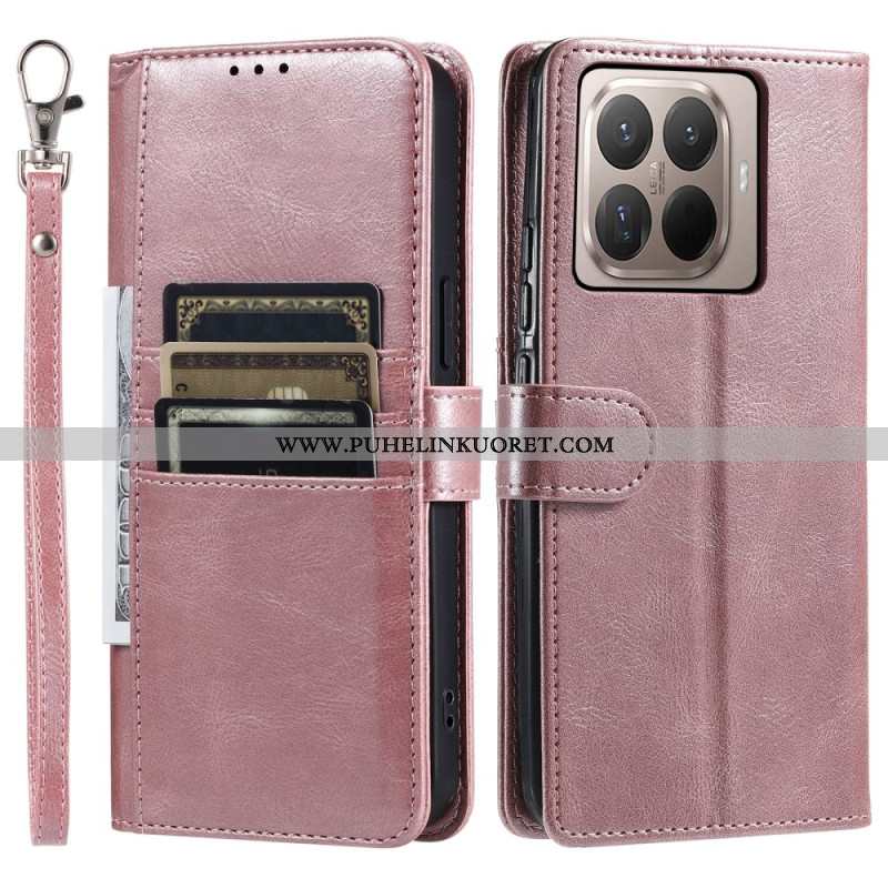 Kotelot Xiaomi 15t Pro 6 Korttipaikkaa Ja Nauha Suojakuori