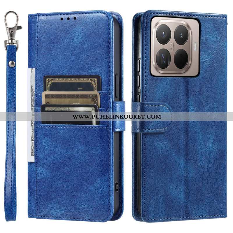 Kotelot Xiaomi 15t Pro 6 Korttipaikkaa Ja Nauha Suojakuori