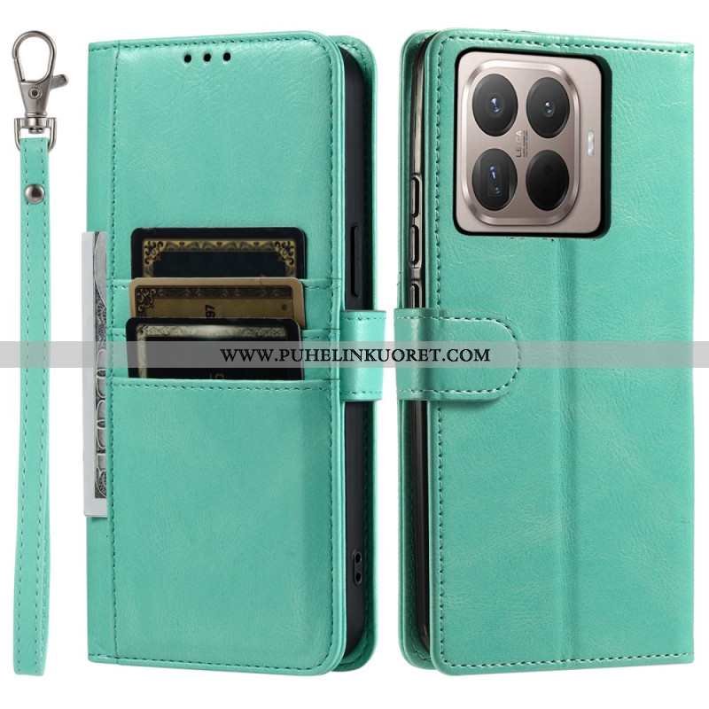 Kotelot Xiaomi 15t Pro 6 Korttipaikkaa Ja Nauha Suojakuori