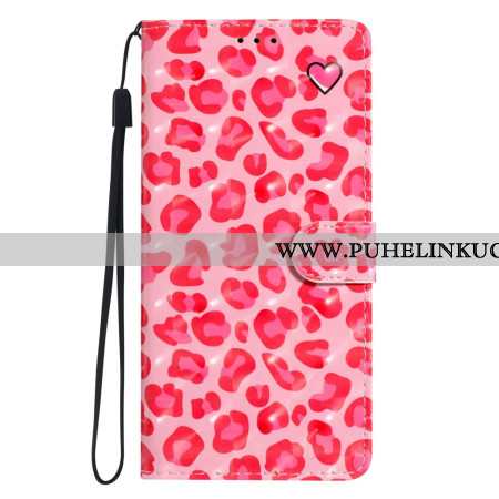 Kotelot Xiaomi 15t Pro Puhelinkuoret Vaaleanpunainen Leopardi