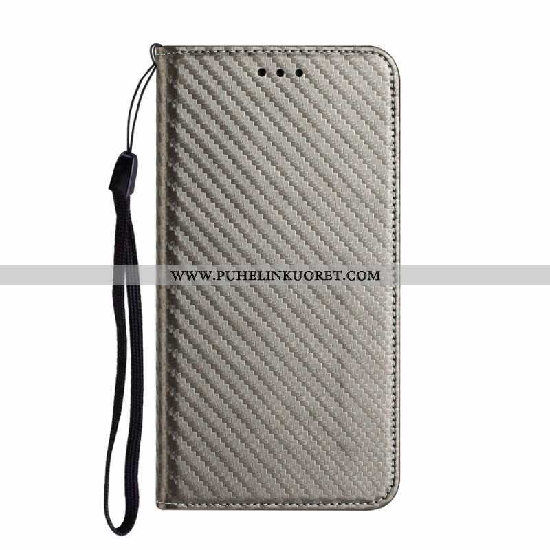 Nahkakotelo Xiaomi 15t Hiilikuitu