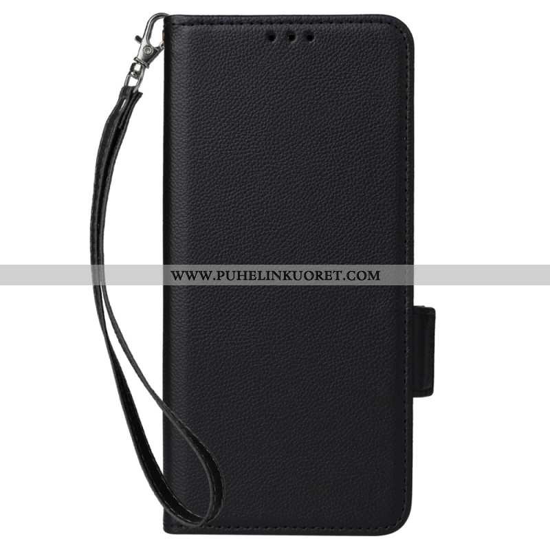 Kotelot Xiaomi 15t Keinonahkaa Hihnalla