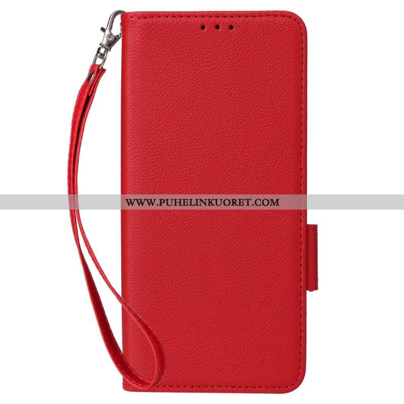 Kotelot Xiaomi 15t Keinonahkaa Hihnalla