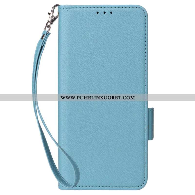 Kotelot Xiaomi 15t Keinonahkaa Hihnalla