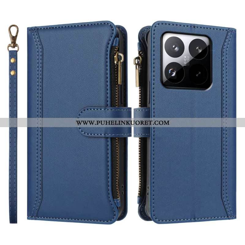 Kotelot Xiaomi 15t Lompakko Hihnalla