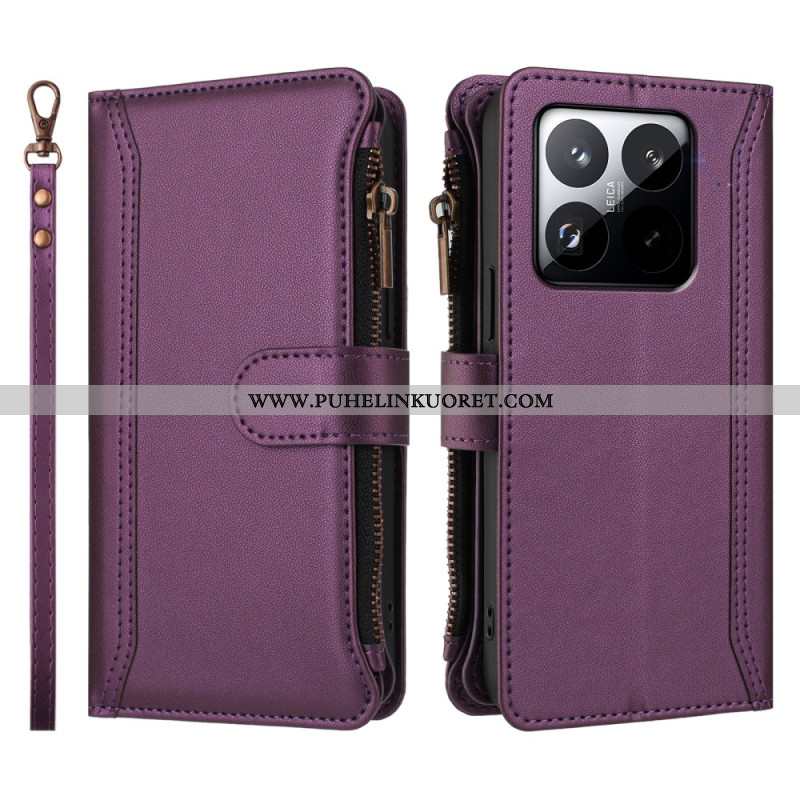 Kotelot Xiaomi 15t Lompakko Hihnalla