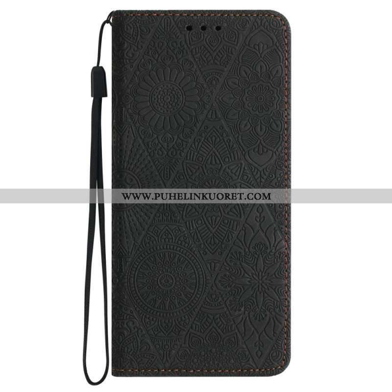 Nahkakotelo Xiaomi 15t Tilkkutyö