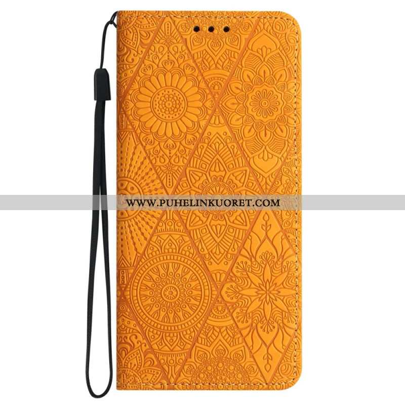 Nahkakotelo Xiaomi 15t Tilkkutyö