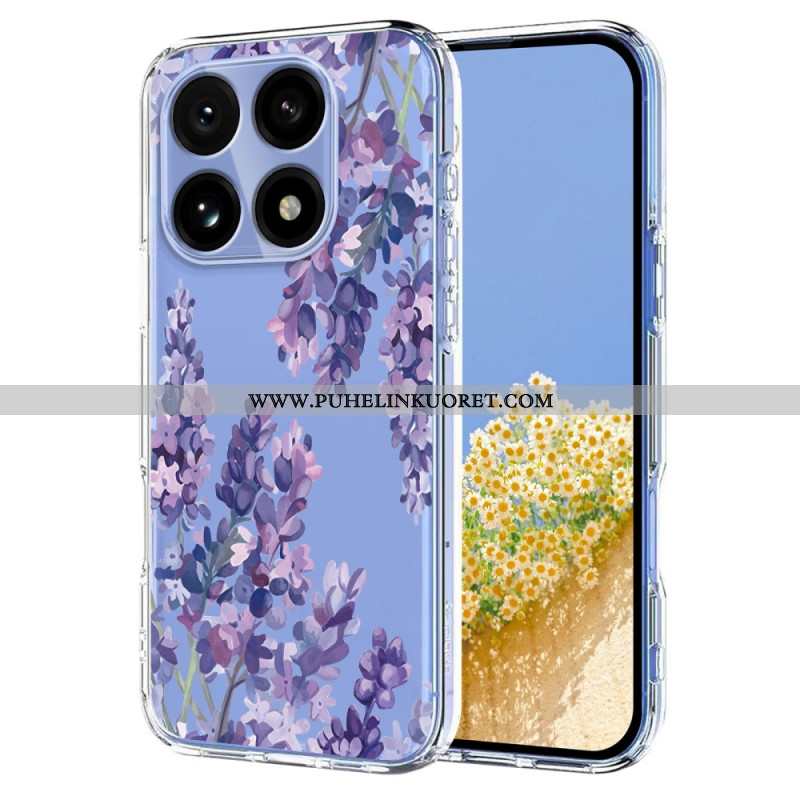 Kuori Xiaomi 15t Läpinäkyvä Kukkakuvio