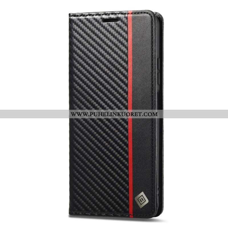 Nahkakotelo Xiaomi 15t Hiilikuitu