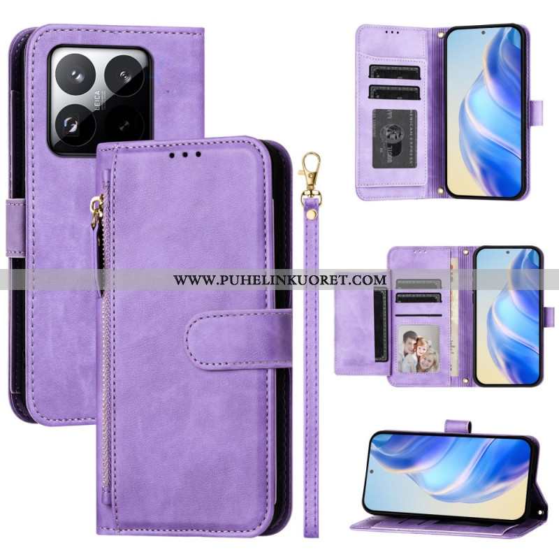 Kotelot Xiaomi 15t Täydellinen Lompakko