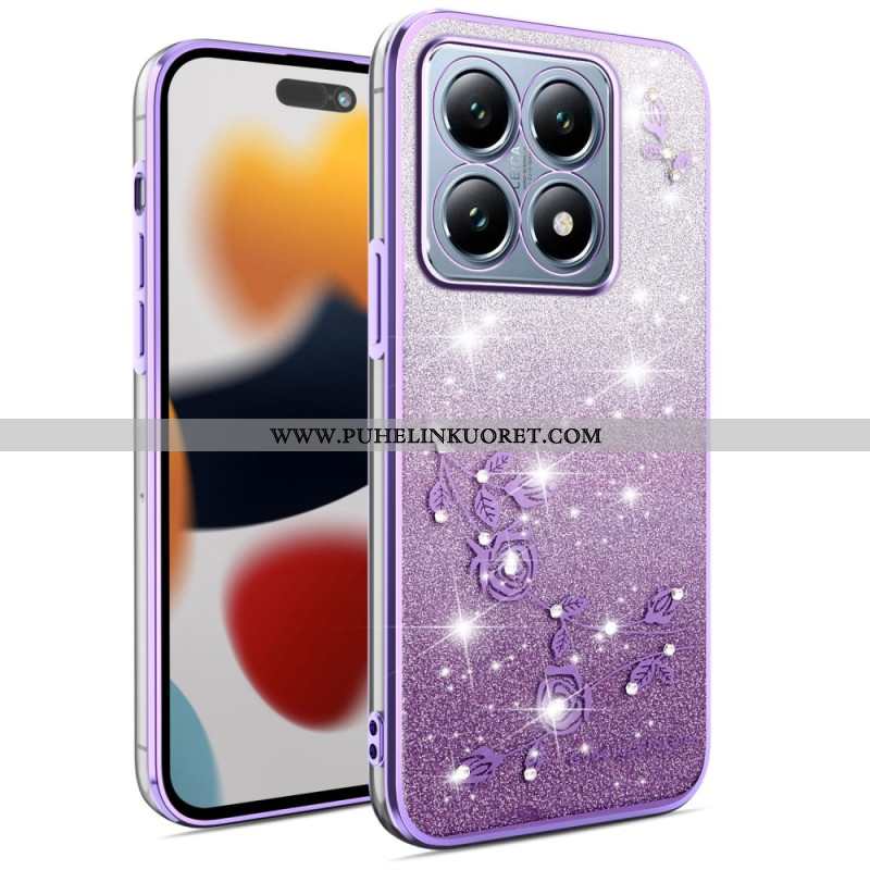 Kuori Xiaomi 15t Strassilla Koristeltu Kadem