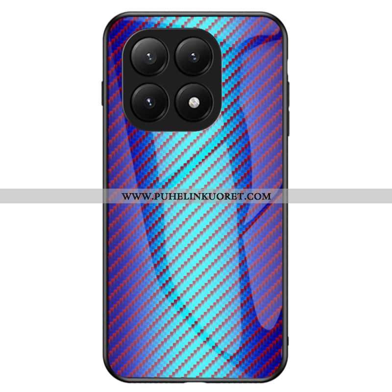 Puhelinkuoret Xiaomi 15t Hiilikuitukarkaistu Lasi