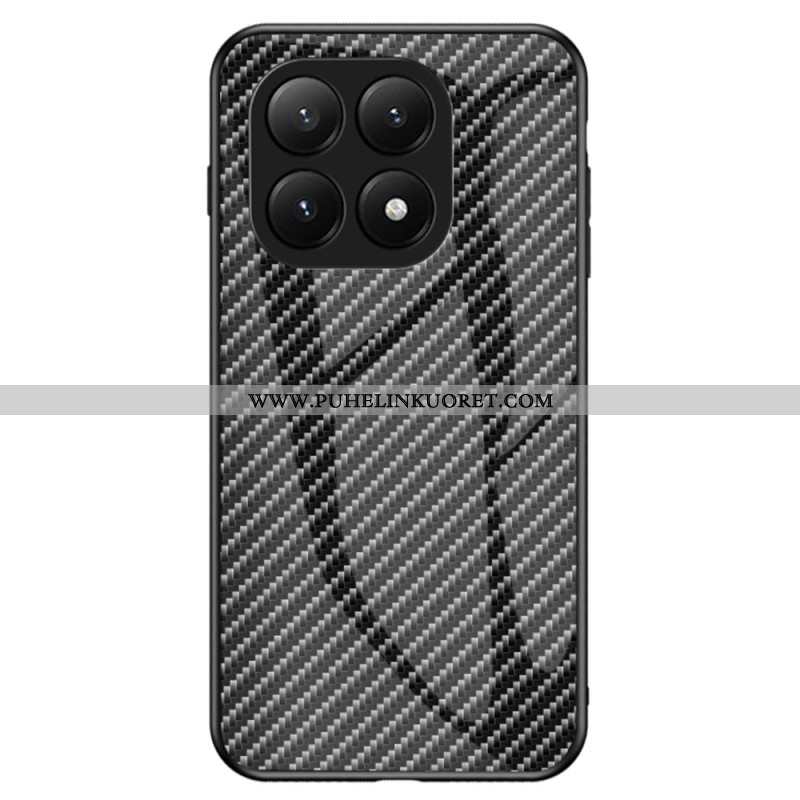 Puhelinkuoret Xiaomi 15t Hiilikuitukarkaistu Lasi