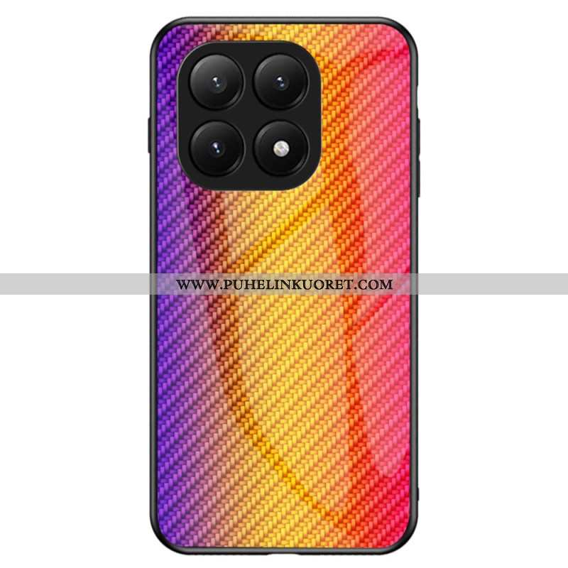 Puhelinkuoret Xiaomi 15t Hiilikuitukarkaistu Lasi