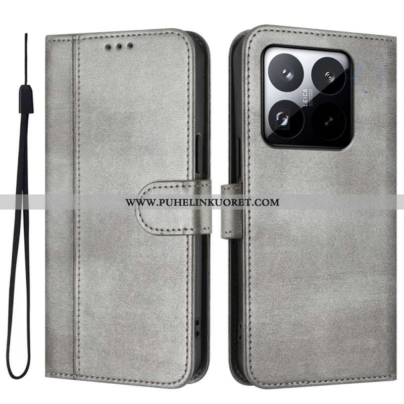 Kotelot Xiaomi 15t Vintage-lompakko