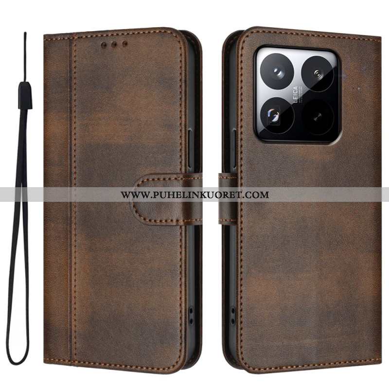 Kotelot Xiaomi 15t Vintage-lompakko