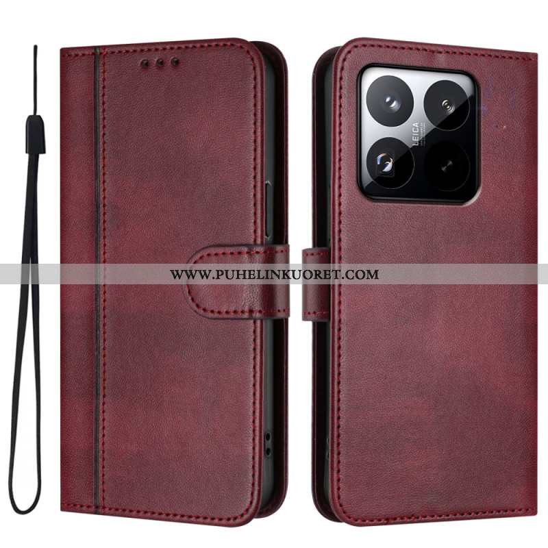 Kotelot Xiaomi 15t Vintage-lompakko