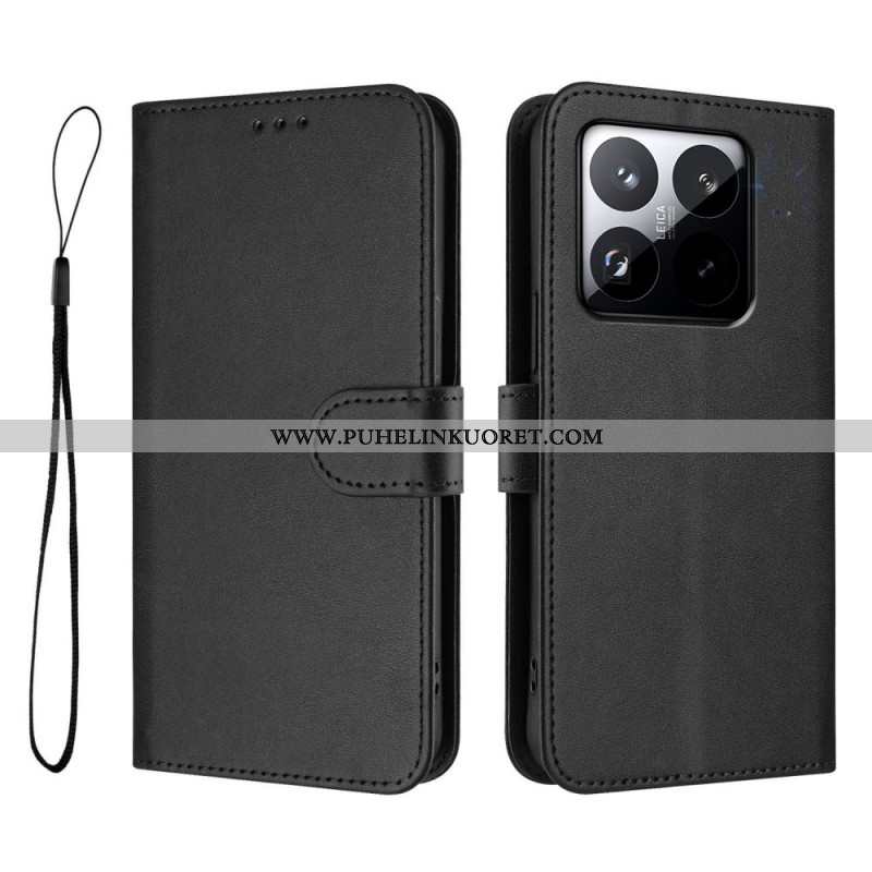 Kotelot Xiaomi 15t Yksivärinen Rfid-suoja