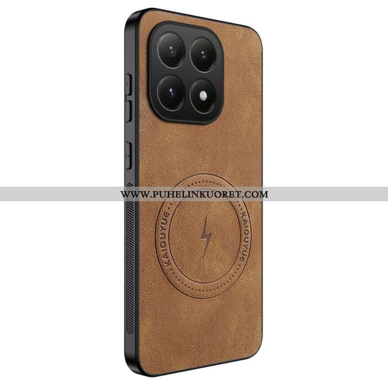 Kuori Xiaomi 15t Magsafe-nahkakuvio Suojakuori