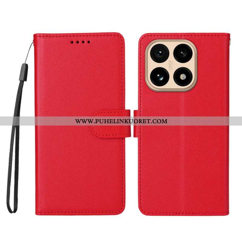 Kuoret Xiaomi 15t Teksturoitu Tekonahka