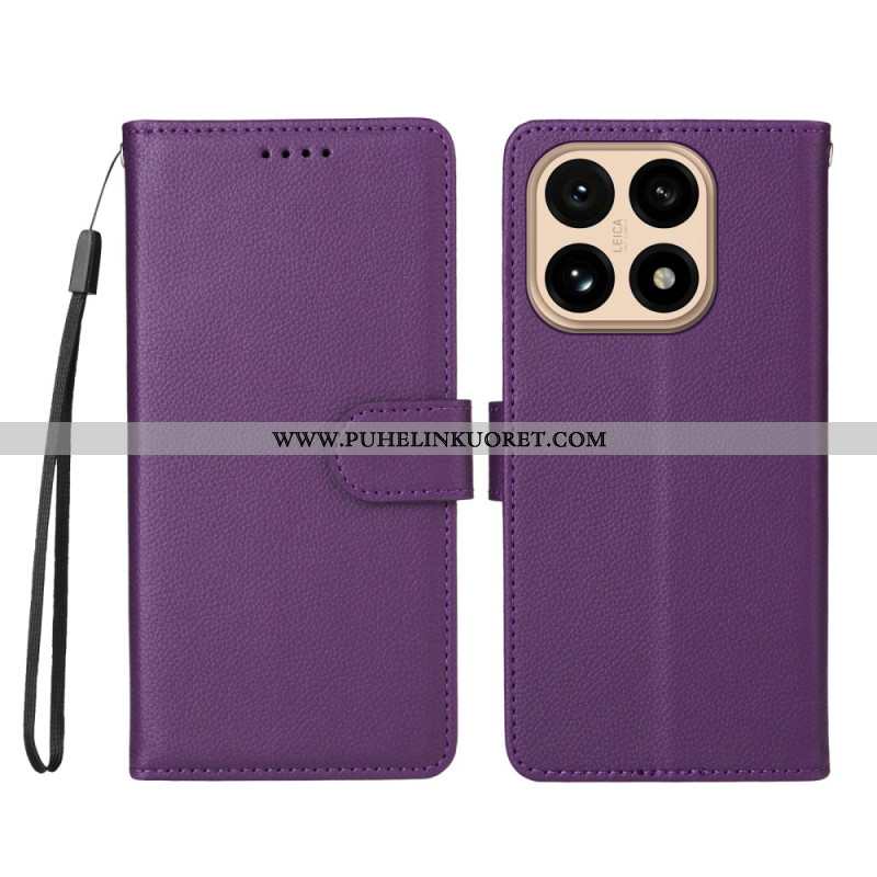 Kuoret Xiaomi 15t Teksturoitu Tekonahka