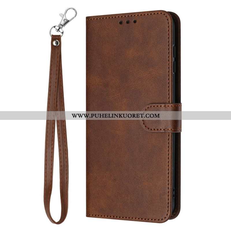 Kuoret Xiaomi 15t Nahkakuvio Hihnalla